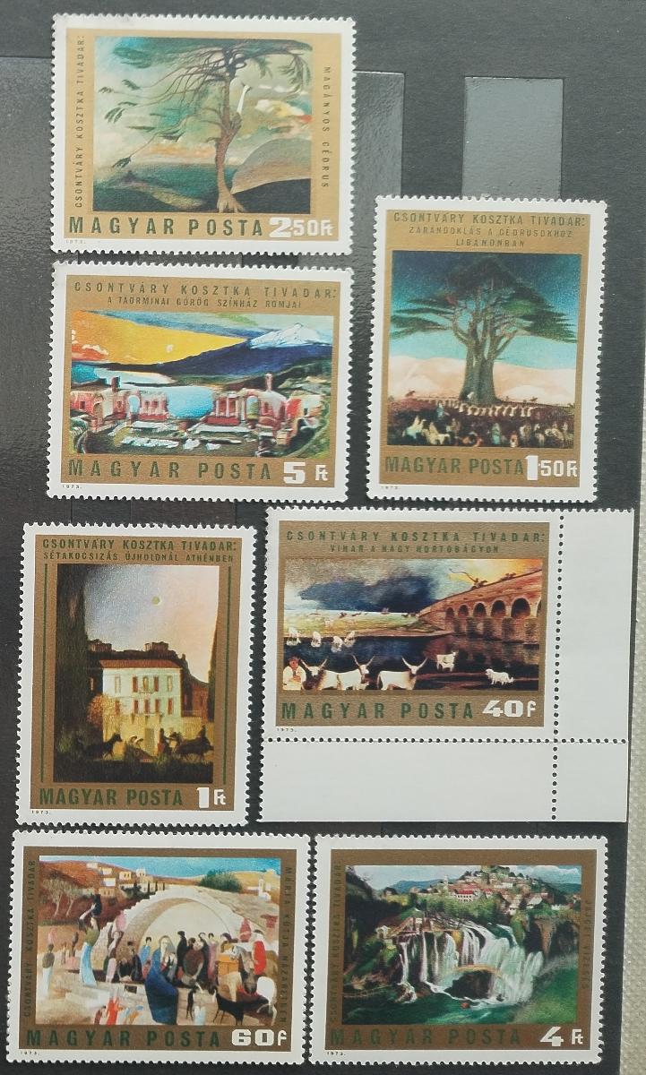 Maďarsko 1973 3,5€ Umělec Tivadar Kosztka Csontváry, Umění