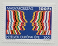Maďarsko 2001 2€ Evropský rok jazyků