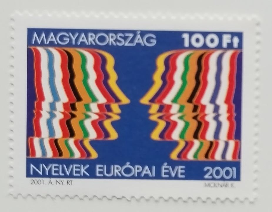 Maďarsko 2001 2€ Evropský rok jazyků