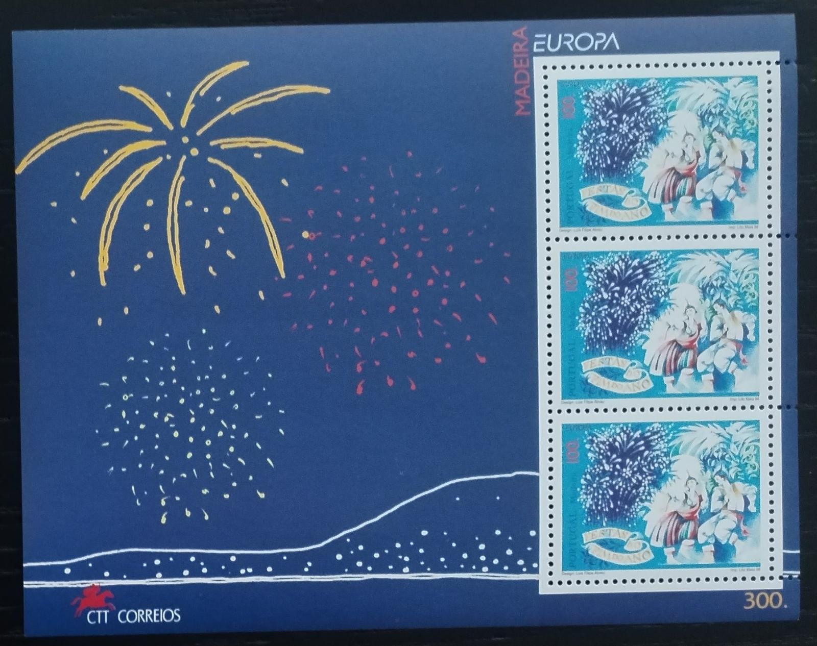 Madeira 1998 EUROPA vydání - ostrovní festivaly a tradice