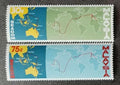 Malajsie 1967 SEACOM Projekty, Mapa Australásie