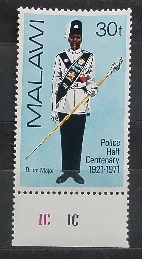 Malawi 1971 Výročí policie