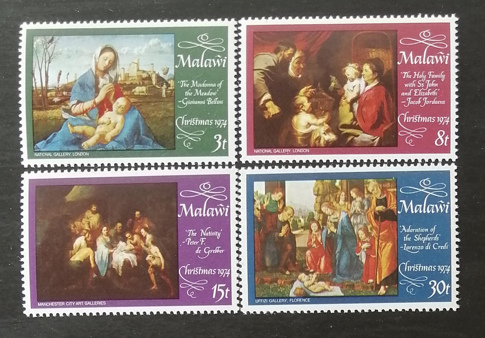 Malawi 1974 Vánoce a umění
