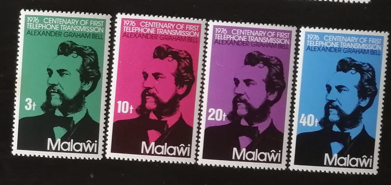 Malawi 1976 Století telefonu, A.G.Bell