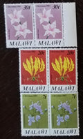 Malawi 1983 +9€ Africká flora v párech (chybí 1K)