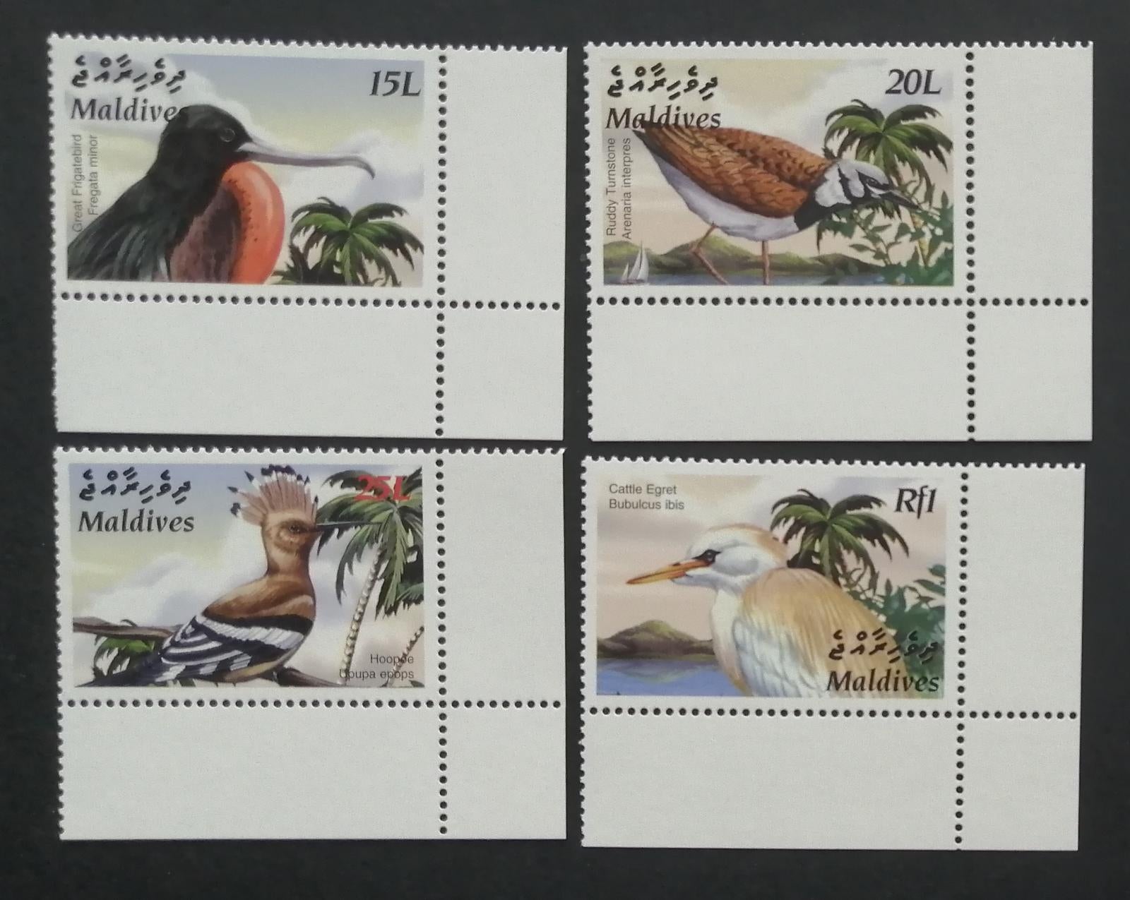 Maledivy 2003 Mi.4219-2 Tažní ptáci ostrovů, fauna
