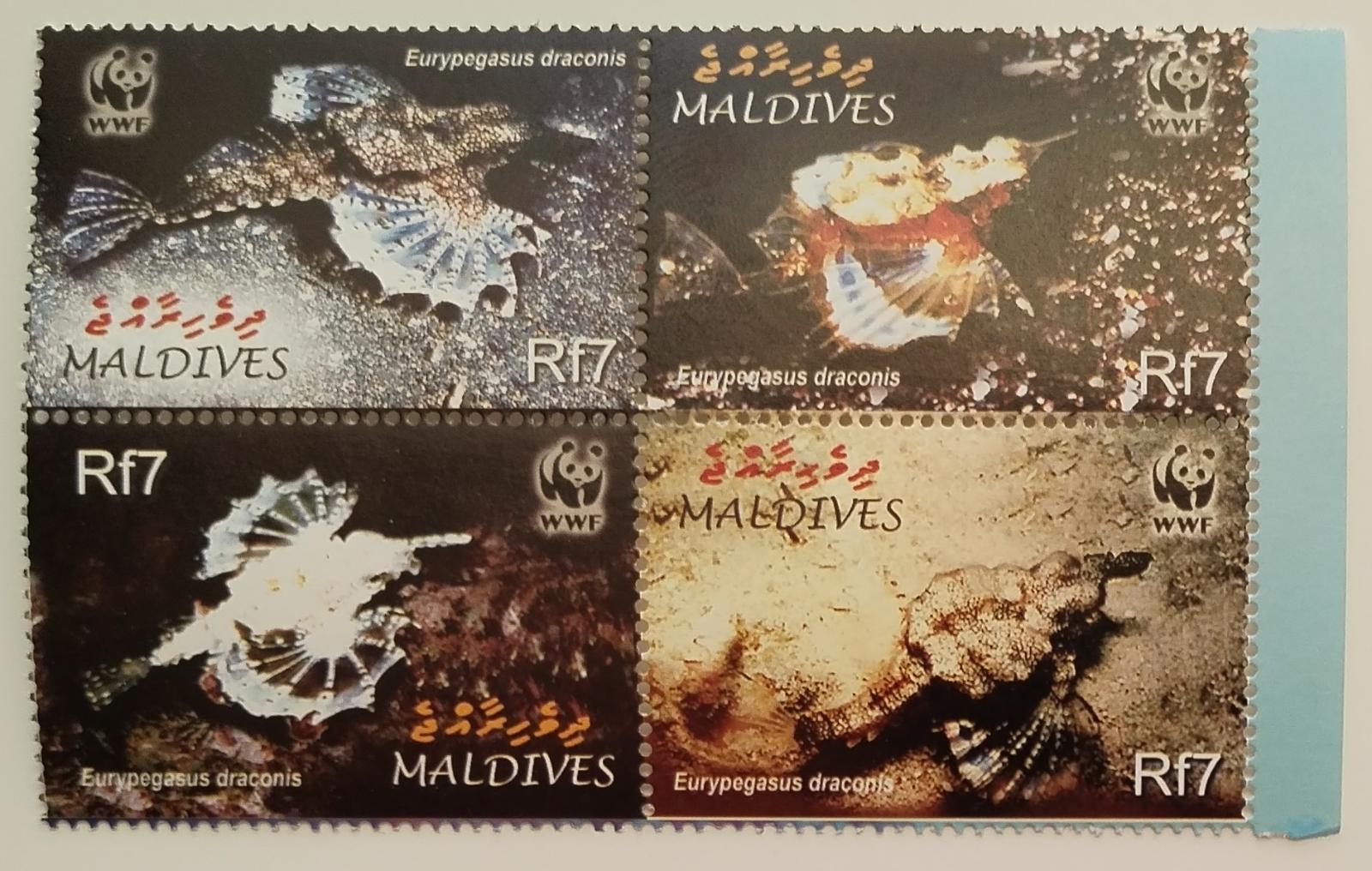 Maledivy 2004 Mi.4407-0 4,5€ Mořské ryby ostrovů, čtyřblok