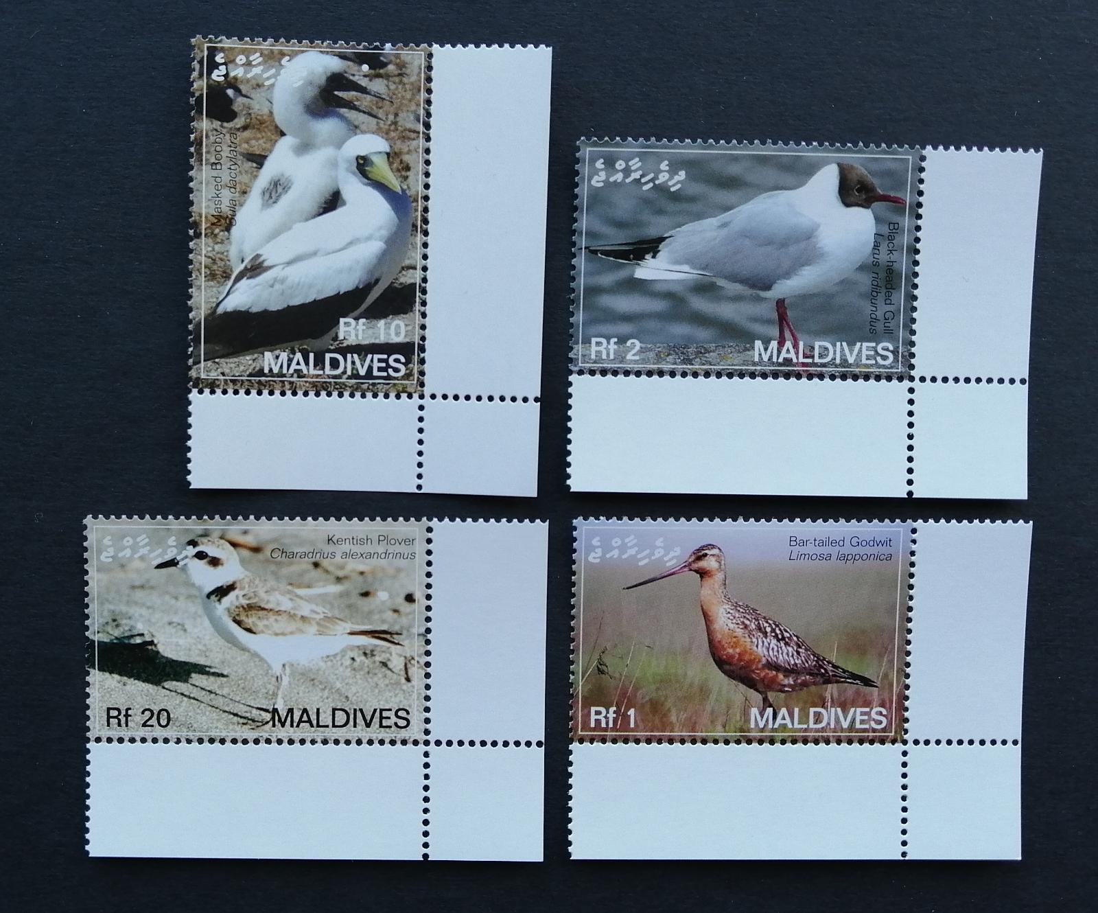 Maledivy 2007 Mi.4566-9 5,5€ Ptáci ostrovů, fauna