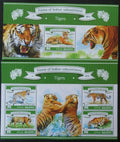 Maledivy 2015 Mi.5624-7+Bl.787 20€ Fauna Indie, tygři, velké kočky
