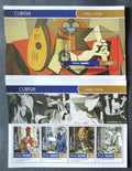 Maledivy 2015 Mi.5956-9+Bl.852 17,5€ Umění kubismu, Picasso, Rivera