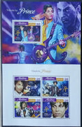 Maledivy 2016 Mi.6479-2+Bl.967 17,5€ Smrt zpěváka Prince, hudba