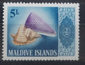 Maledivy 1966 Hodnota 5L - Mušle a škeble
