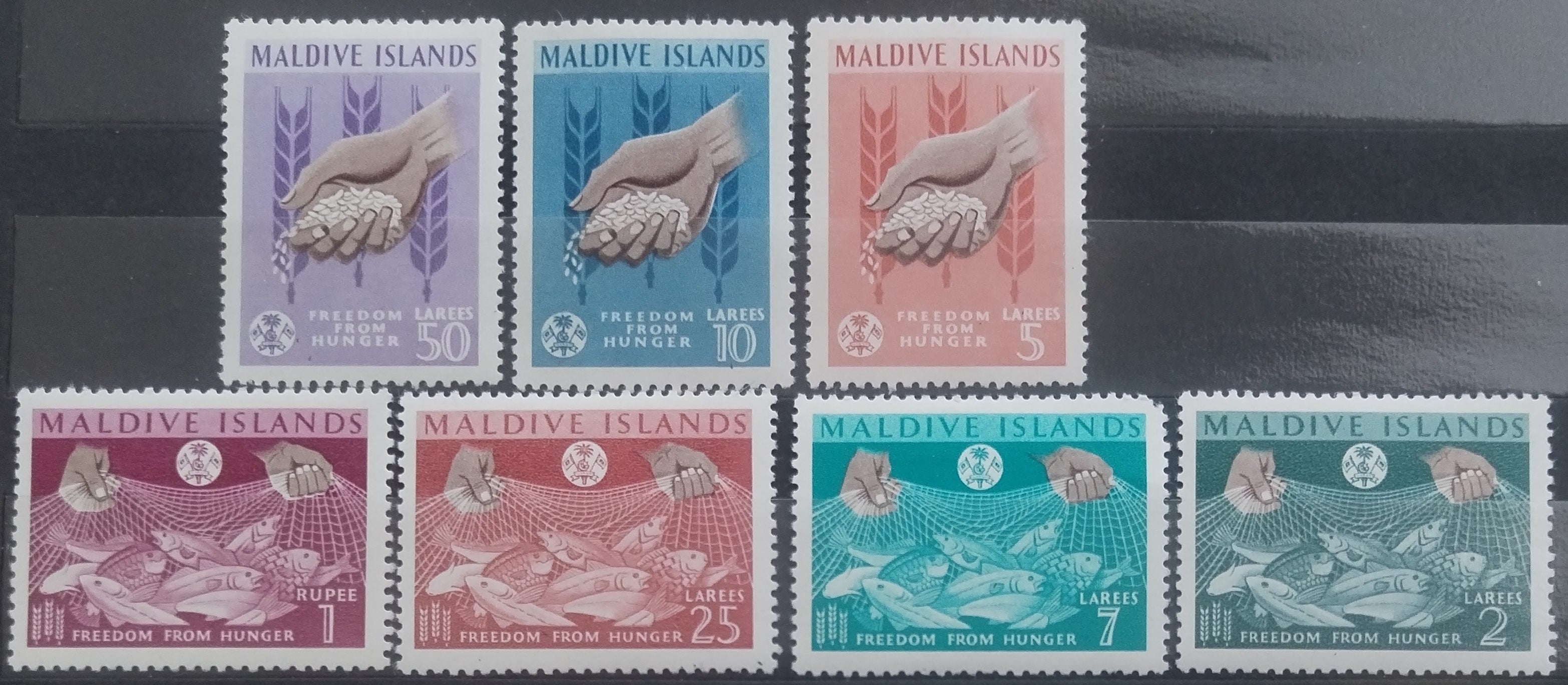 Maledivy 1963 Boj proti hladu