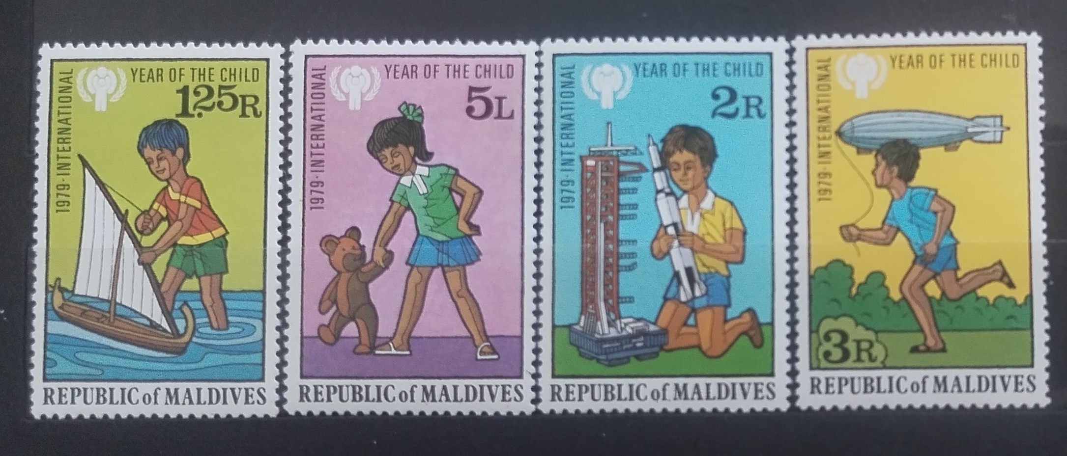 Maledivy 1979 Rok dětí a hry
