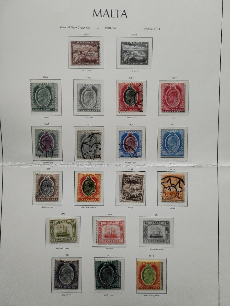 Malta 1904 +150£ Definitiva Eduarda VII. - */o stav