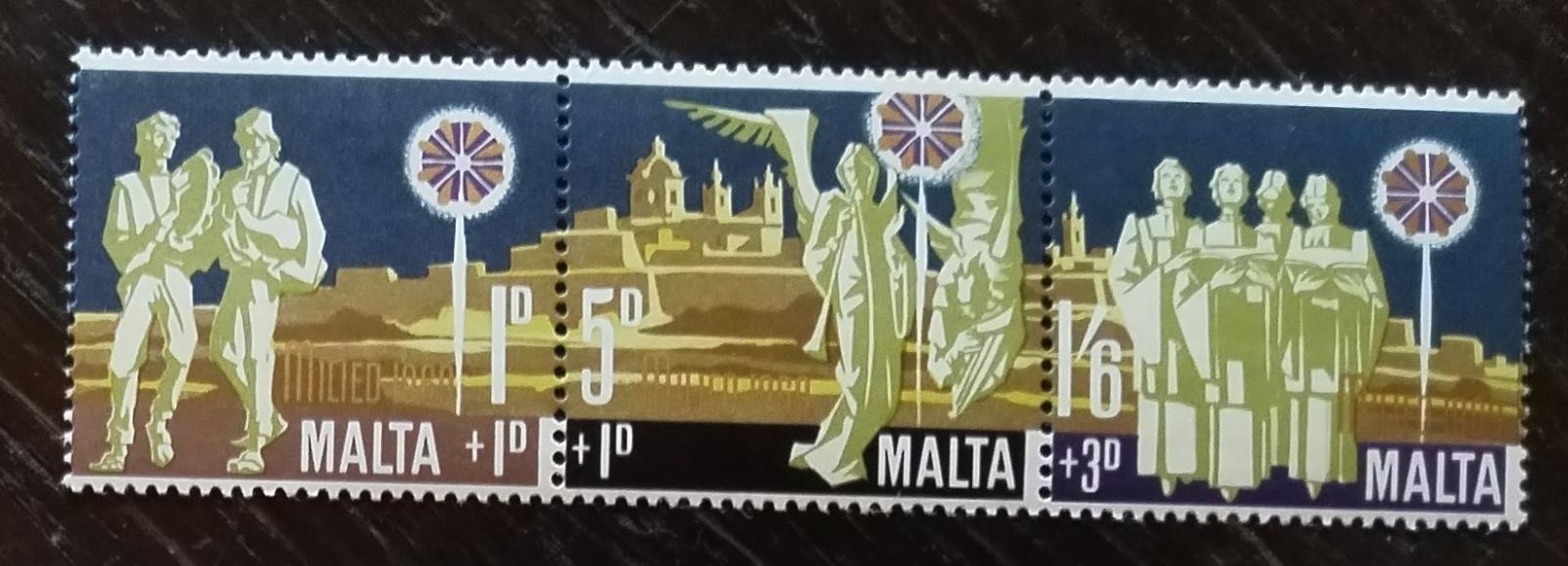 Malta 1969 Vánoce a umění