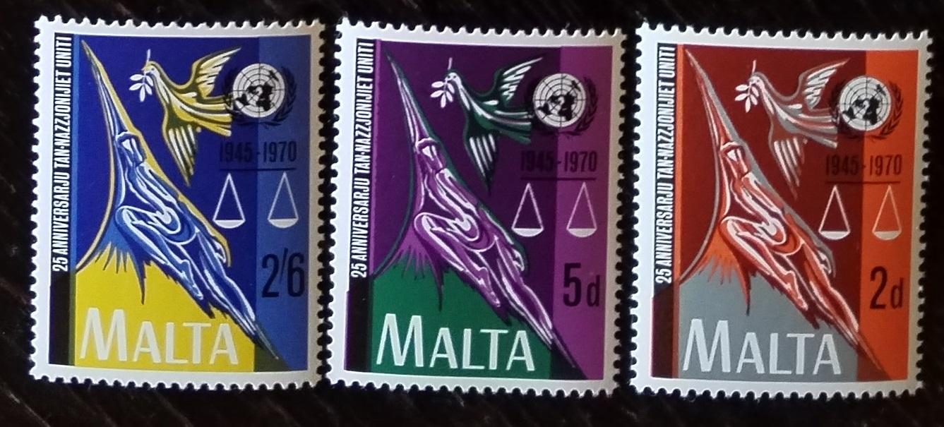 Malta 1970 Výročí OSN, Mezinárodní organizace