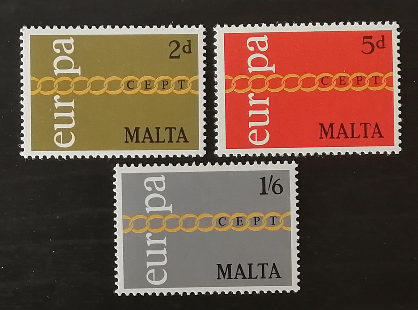 Malta 1971 Vydání EUROPA