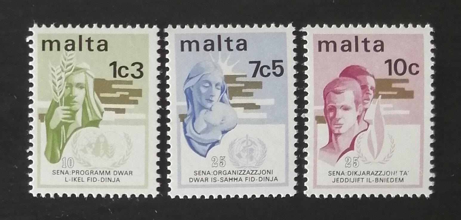Malta 1973 Výročí osobností