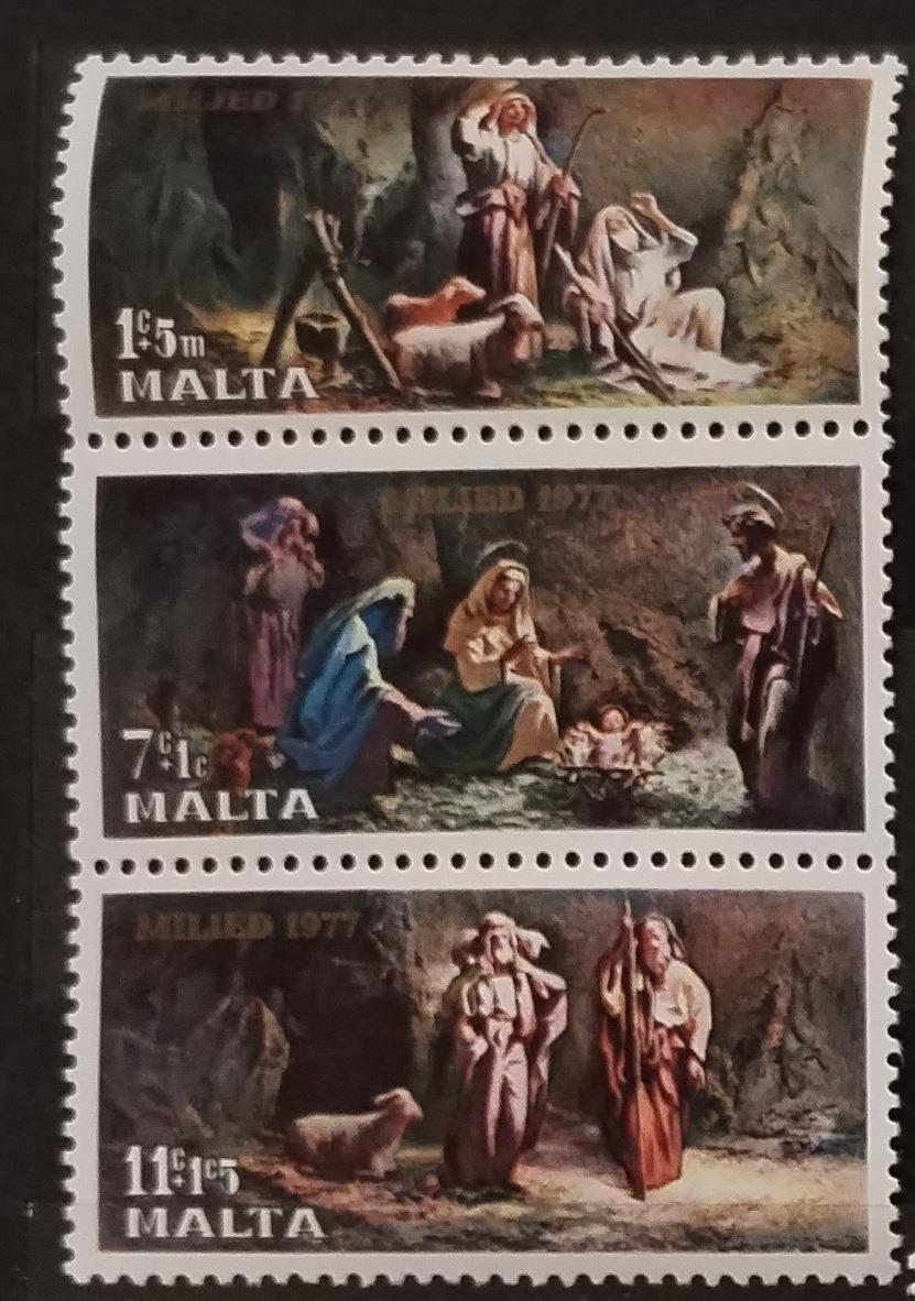 Malta 1977 Vánoce a svatá rodina, Umění
