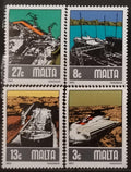 Malta 1982 4,5€ Doky a přístavy, Lodě