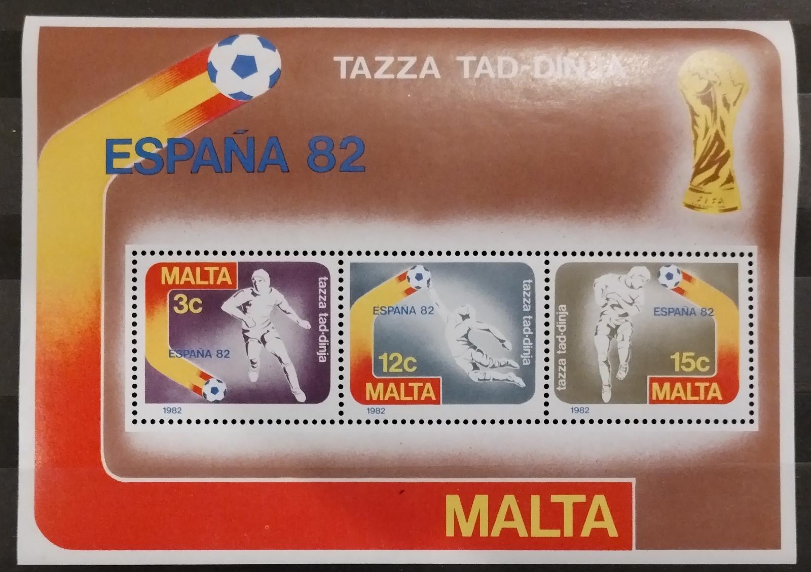 Malta 1982 4€ Fotbalový pohár, Sport