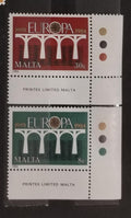 Malta 1984 2€ EUROPA - Mosty a výročí vydání