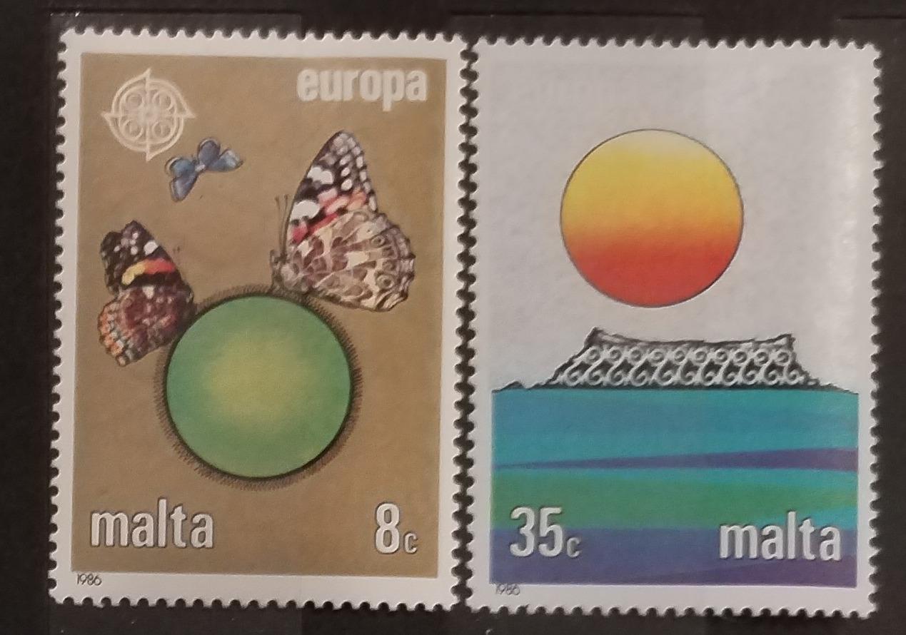 Malta 1986 4€ EUROPA - Ochrana přírody