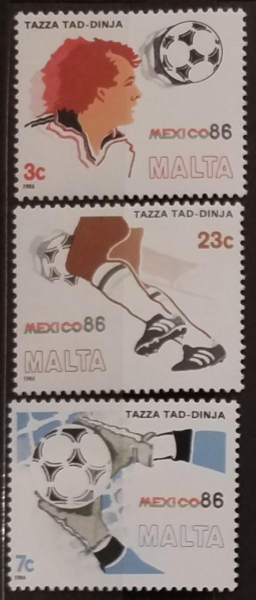 Malta 1986 6€ Fotbalový pohár, Sport
