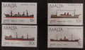 Malta 1986 7€ Historické lodě a plavidla