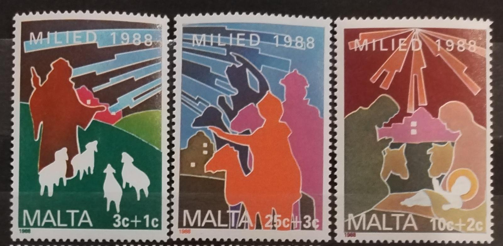 Malta 1988 Vánoce a svatá rodina, Tři králové