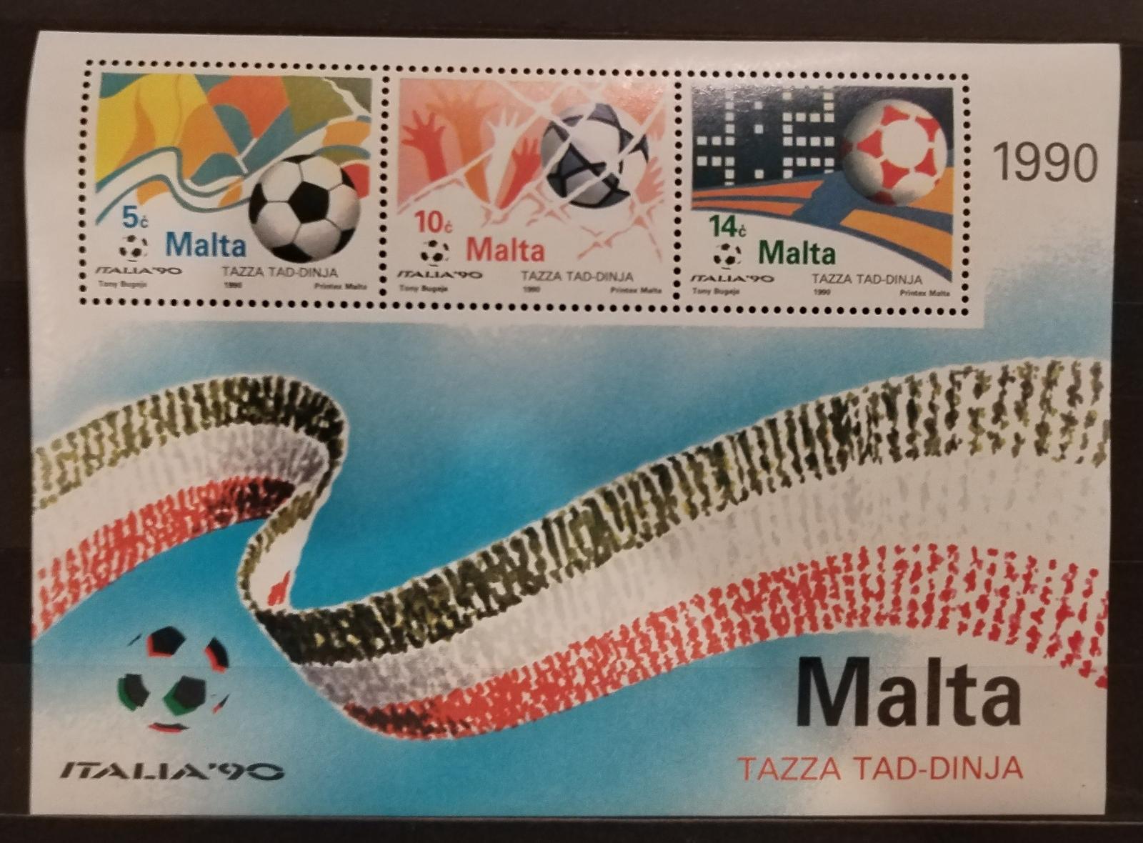 Malta 1990 Fotbalový pohár a sport