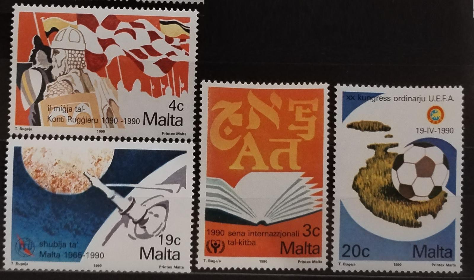 Malta 1990 Ostrovní výročí, Sport a literatura
