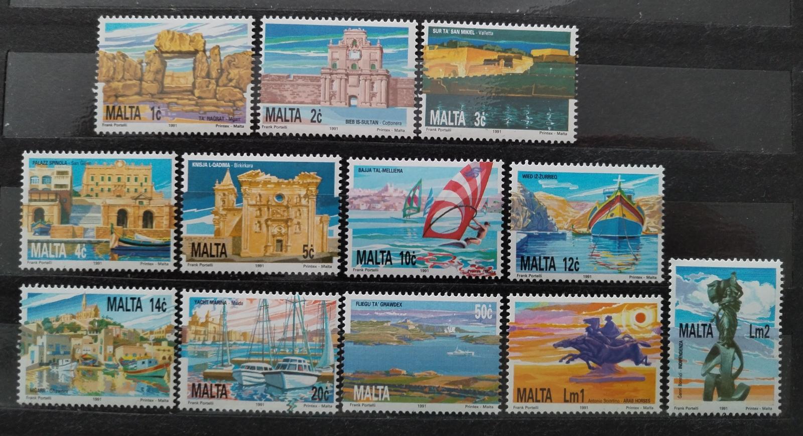 Malta 1991 Definitiva: Ostrovní výjevy a kultura, Turismus a sport