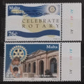 Malta 2005 5€ Výročí rotariánů, Charita a Rotary Club