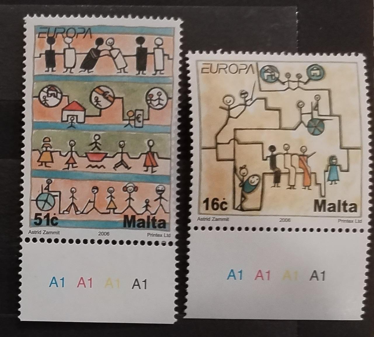 Malta 2006 4,5€ EUROPA vydání, Dětské kresby