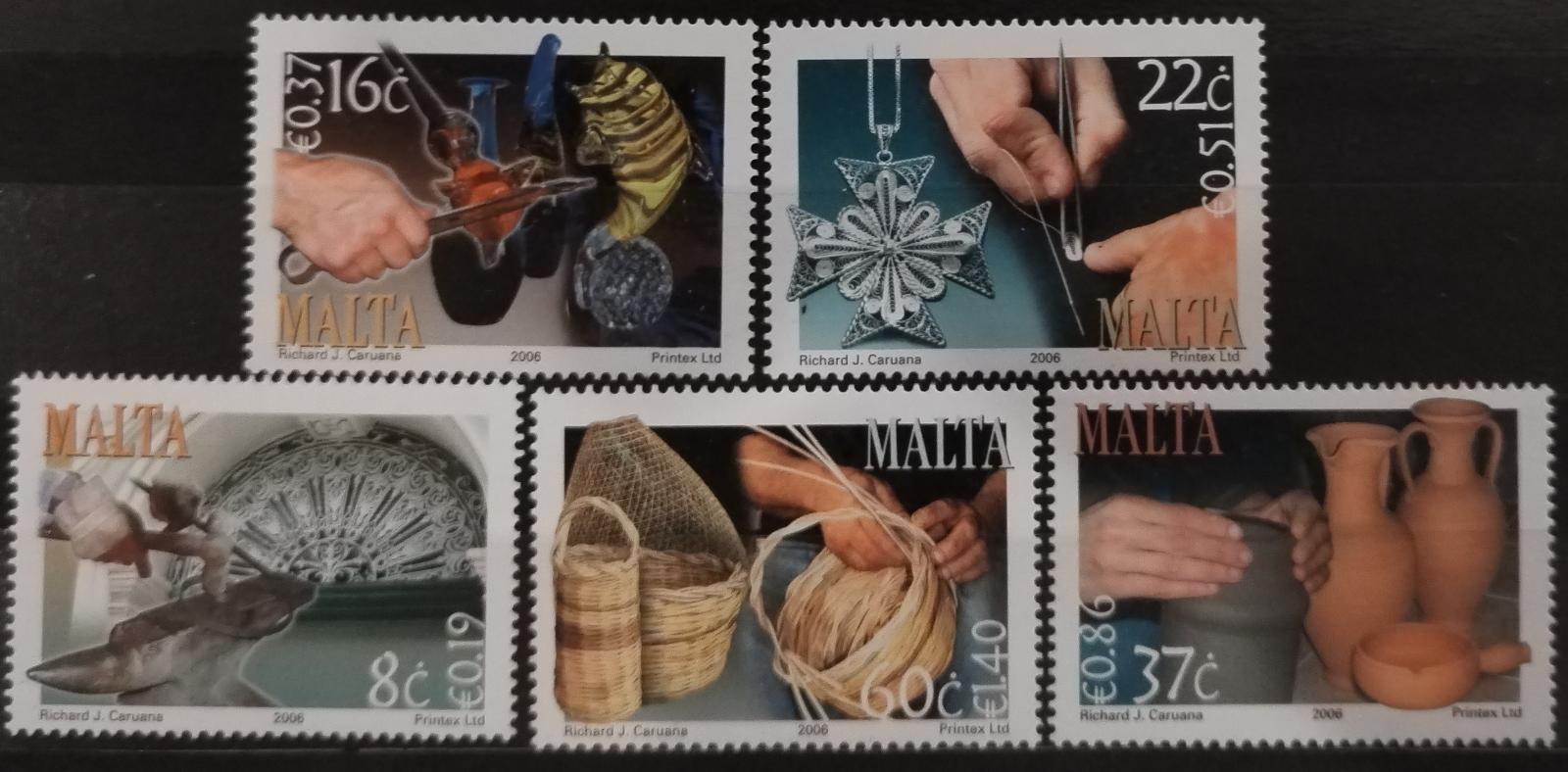 Malta 2006 9€ Ostrovní řemesla a rukodělné výrobky