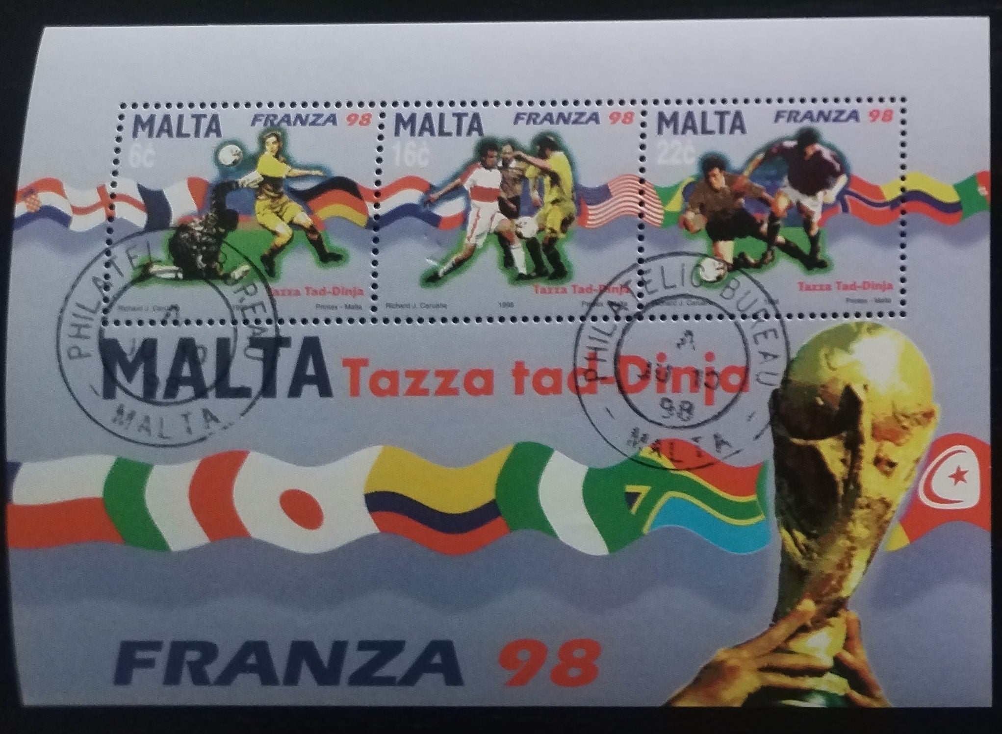 Malta 1998 Fotbal a sport