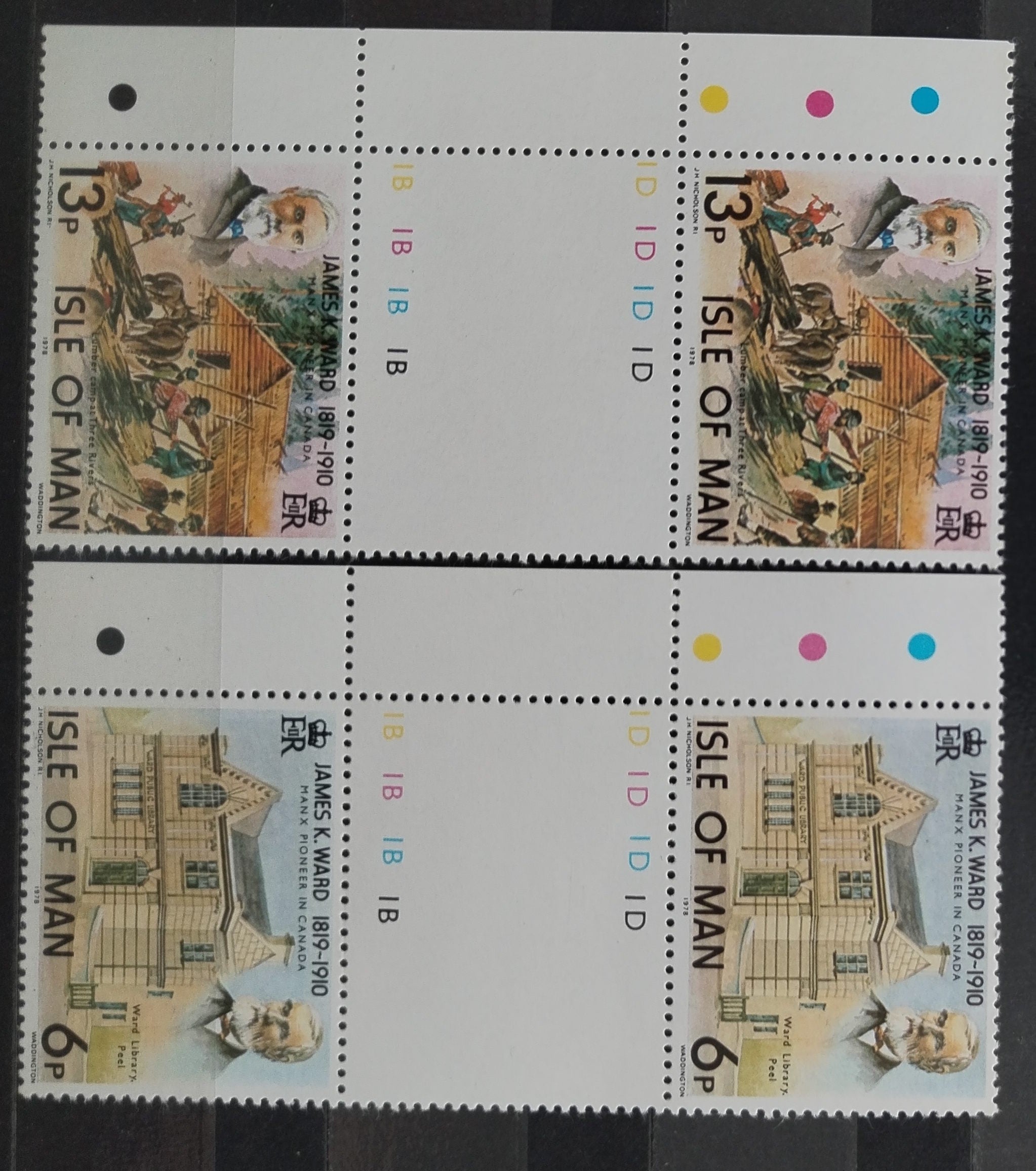 Ostrov Man 1979 EUROPA a James Ward