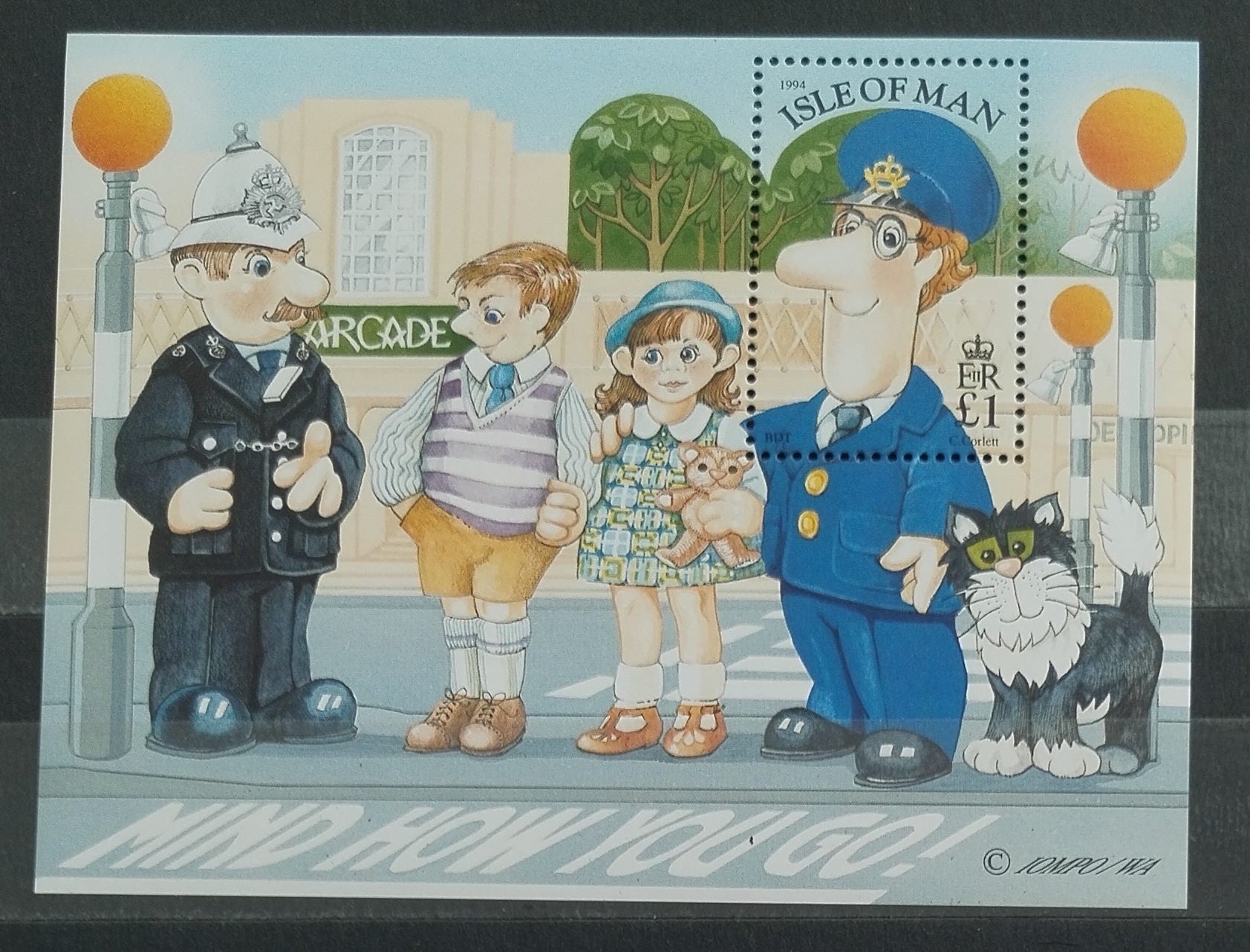 Ostrov Man 1994 Pošťák Pat a pohádky