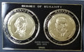Manama 1970 Bl.110 25€ Přetisk výročí OSN, Zlatá folie