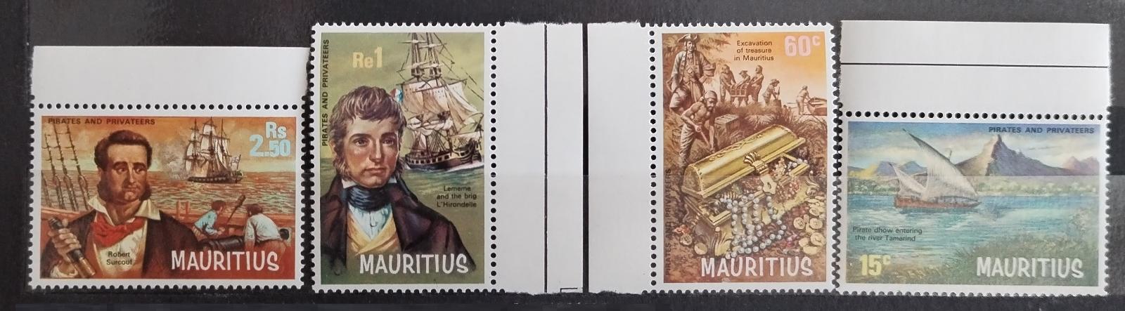 Mauricius 1972 Piráti a bukanýři na ostrově