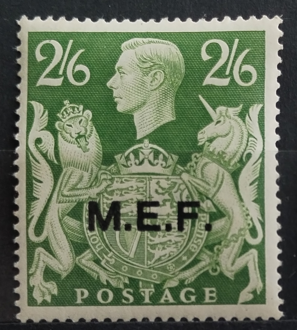 Middle East Forces 1943 2s6d 8£ MNH