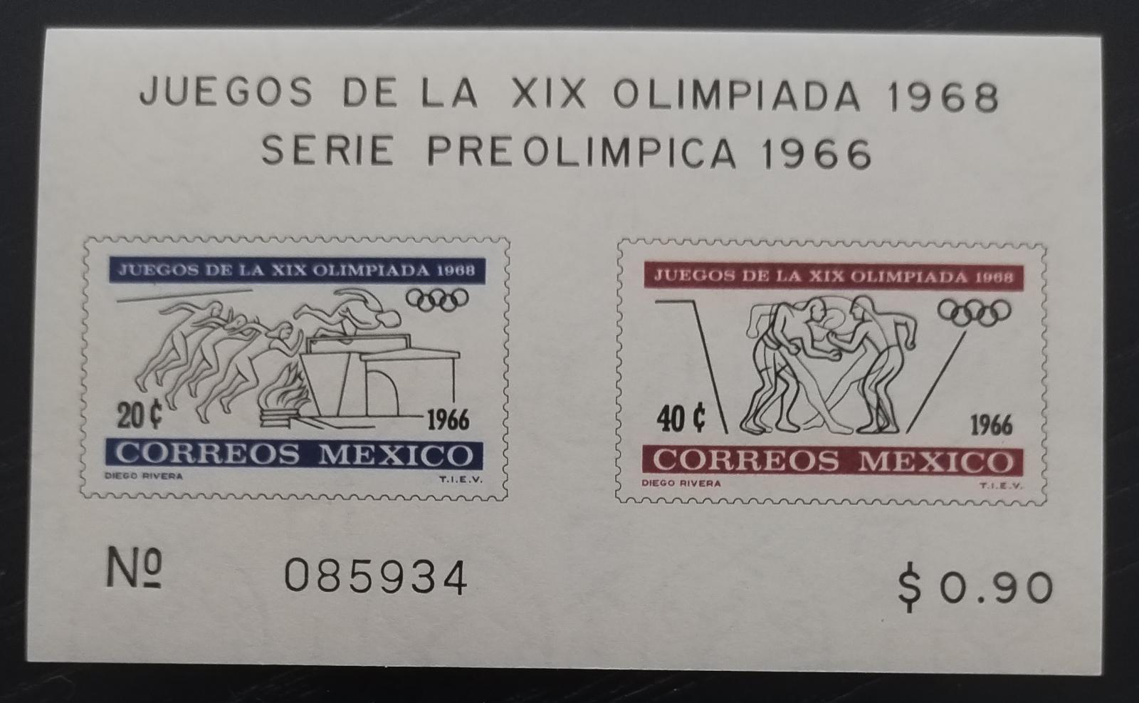 Mexiko 1966 Olympijské hry a sport