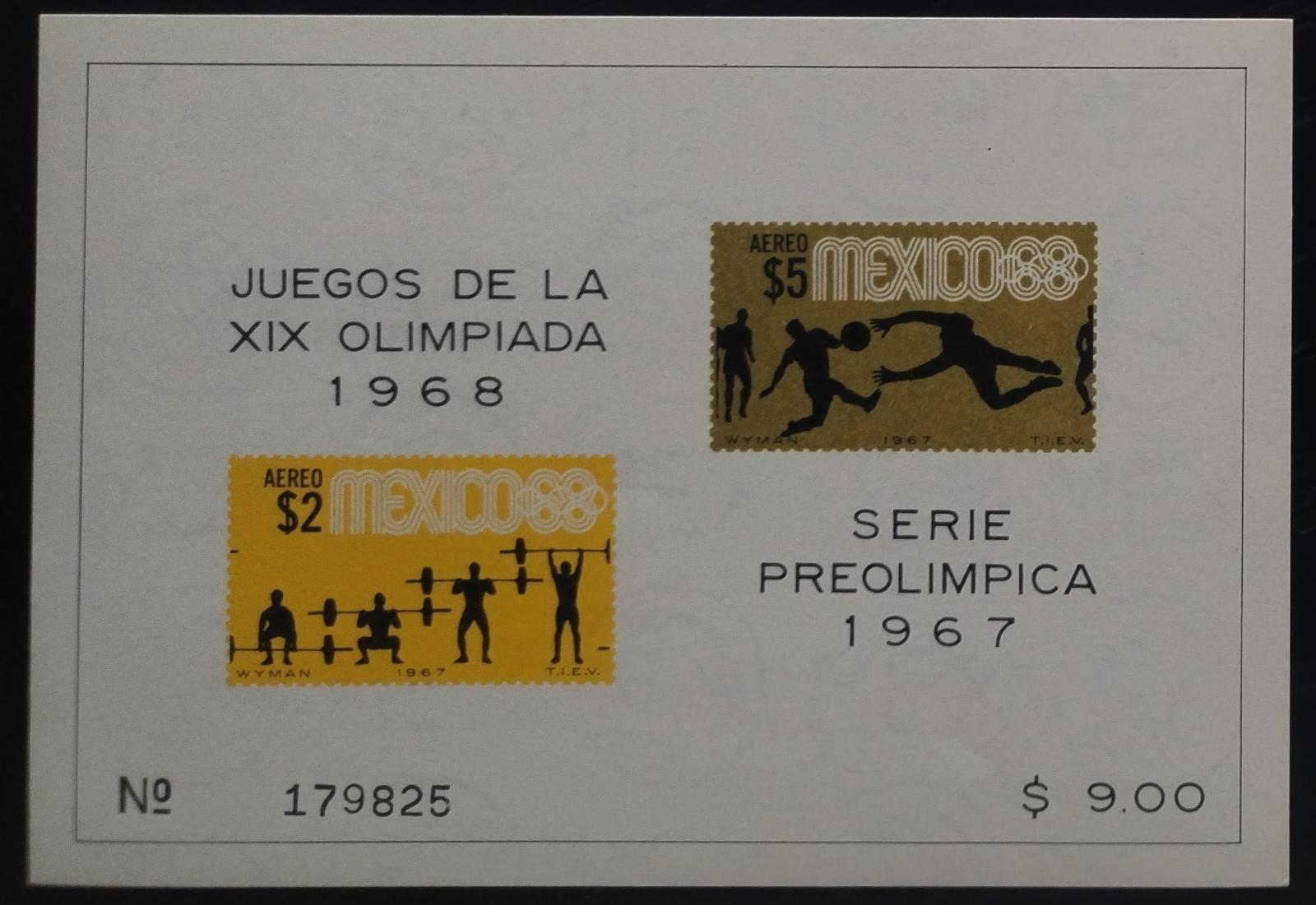 Mexiko 1967 Olympijské hry a sport