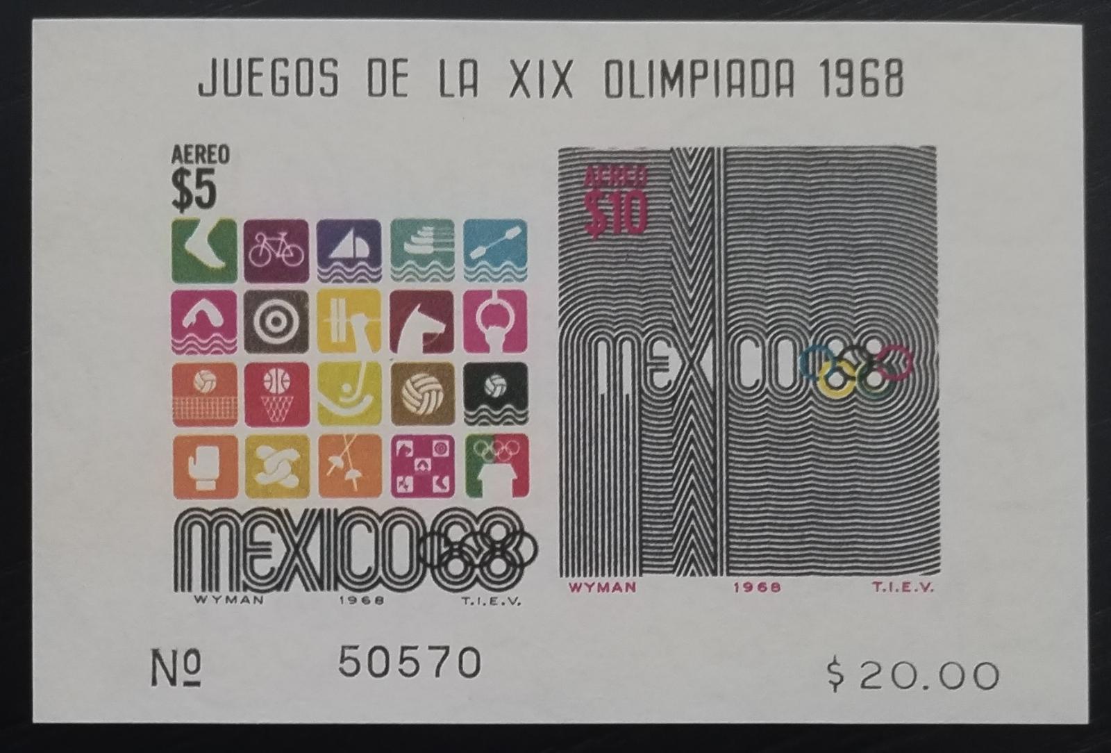 Mexiko 1968 Olympijské hry a sport