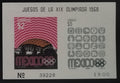 Mexiko 1968 Olympijské hry a sport