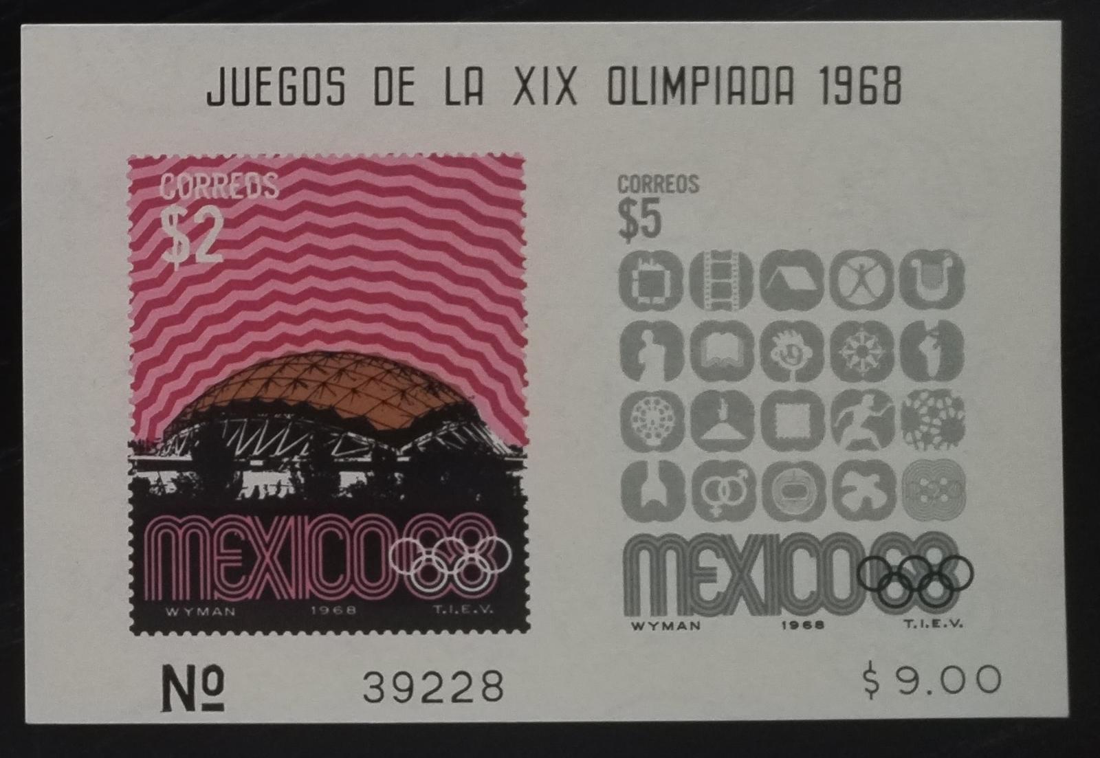 Mexiko 1968 Olympijské hry a sport