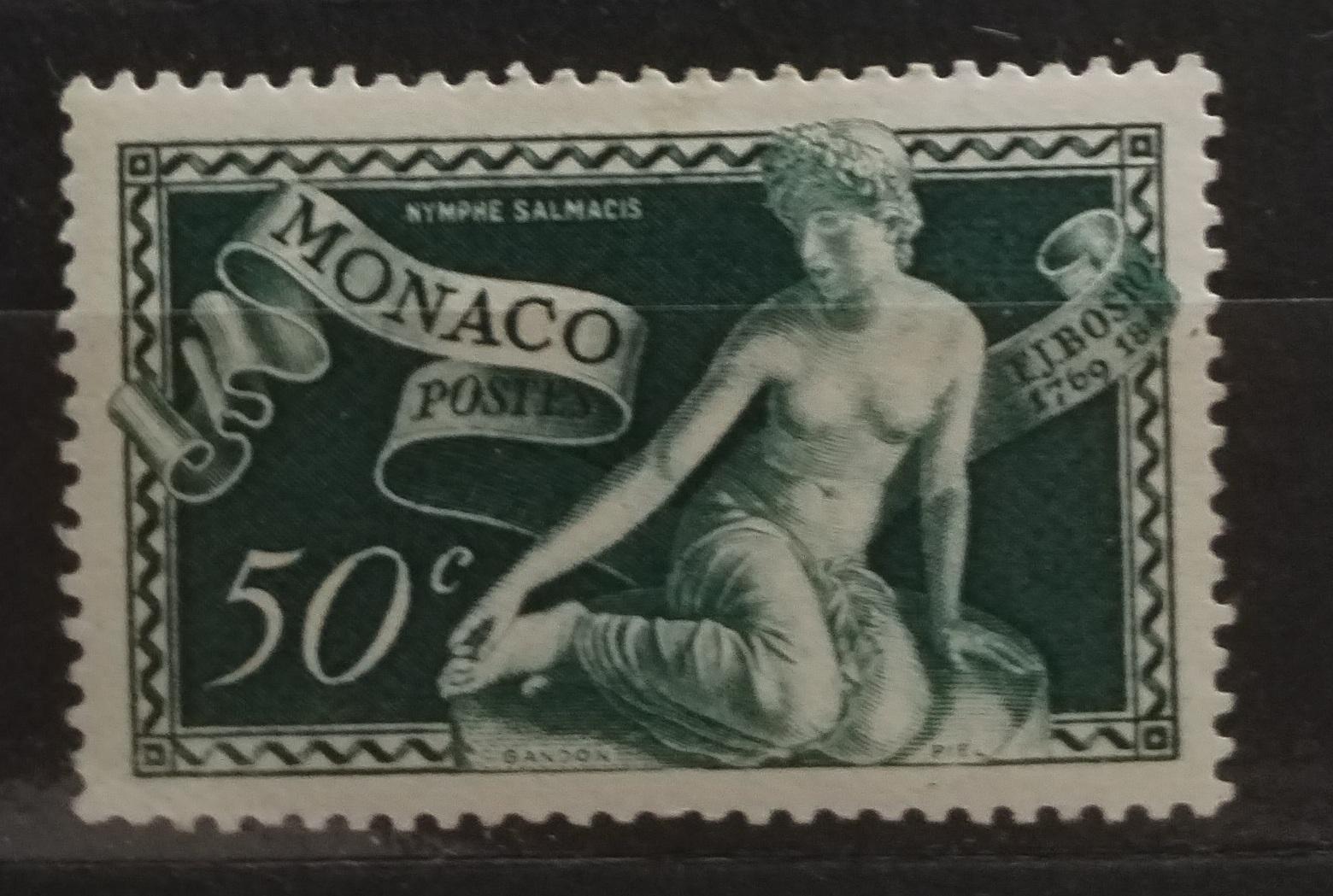 Monako 1948 Sochař Bosio a jeho umění