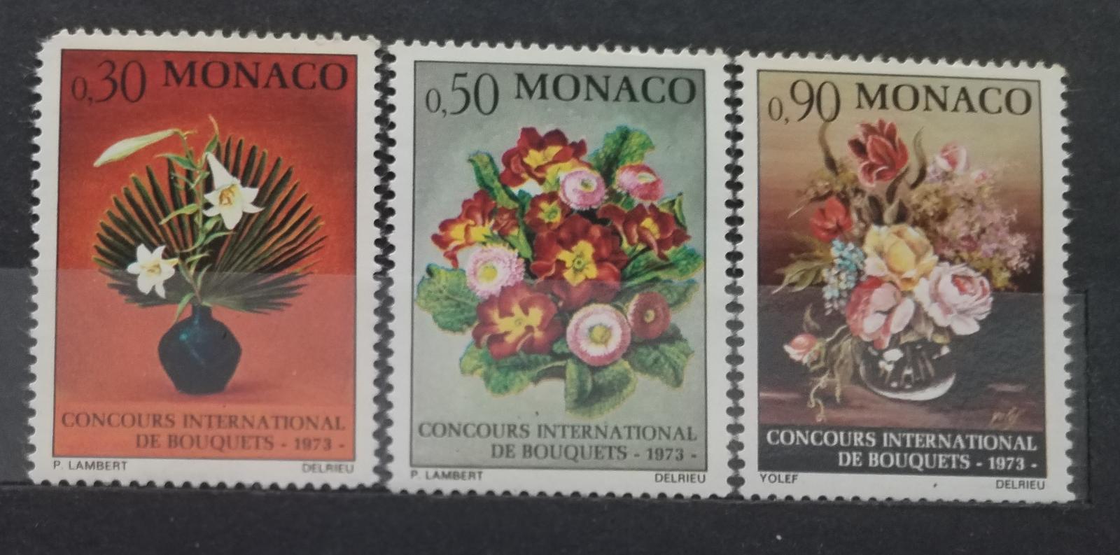 Monako 1972 Výstava květin 1973 a Flora